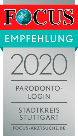 Focus Empfehlung Paradontologin 2020 Stadtkreis Stuttgart